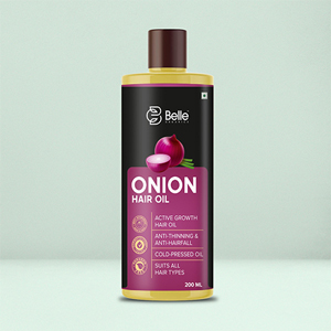 Onion Hair Oil Bottle Label Packaging Design Company